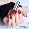 Cross border nail polish is firm and cannot be peeled. It is a non baking nail enhancement product. Student girl nail polish is 36 colors (beishijie color system)