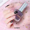 Cross border nail polish is firm and cannot be peeled. It is a non baking nail enhancement product. Student girl nail polish is 36 colors (beishijie color system)