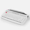 ACTTO Bluetooth wireless office typewriter touch keyboard tablet computer fashion retro round key cap English