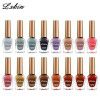 Hot sale: gosman nail polish, transparent wine red, Morandi pink, baking free, non peelable, durable micro glue nail polish wholesale