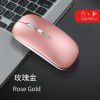Wholesale new cross-border Bluetooth dual-mode wireless mouse charging mute power display Office Games luminous mouse