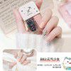 Water based bright surface sanding, non tearing, Twin Star nail polish, two sets, twin nail polish combination, can be substituted