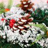 Pure manual Christmas wreath, holiday wreath, simulated Christmas tree decoration, wedding ceremony wreath, factory direct sales
