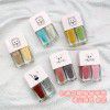 Water based bright surface sanding, non tearing, Twin Star nail polish, two sets, twin nail polish combination, can be substituted