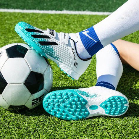 Authentic new children's football shoes wholesale training shoes summer breathable primary school football shoes broken nail shoes men and women