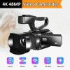 New handheld HD digital camera 4K conference video recorder short video camera DV pause