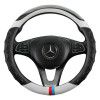 The manufacturer makes a new style handle set, which can be used in four seasons. The steering wheel cover is made of leather, carbon fiber and six colors