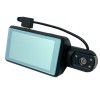 Cross border new dash cam in car starlight night vision dual lens HD car 360 degree 24h parking monitoring