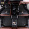 Applicable to Cadillac xt5xt4atslct5ct6cts fully enclosed foot mat silk Ring car foot mat