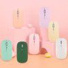 Thdays USB Wireless Bluetooth mouse dual mode silent charging mobile phone tablet laptop general mouse