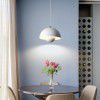 Bedside chandelier Nordic modern simple atmosphere study dining room bedroom lamp Danish creative flower bud table lamp small Chandelier