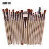 Cross border hot sale maange 20 makeup brush set makeup tools full set animal hair eye shadow brush eyebrow brush