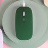 Thdays USB Wireless Bluetooth mouse dual mode silent charging mobile phone tablet laptop general mouse