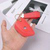 Suitable for French sheepskin leather key case, BMW blade 5 series x3x5 protective case, manual goat skin key case