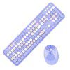 Mofii skyscraper 2.4G wireless keyboard and mouse sweet Color Lipstick keyboard office wireless keyboard and mouse set