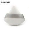 Triangle dry powder puff foreign trade fiber crystal cotton fine makeup makeup makeup beauty makeup tools powder puff