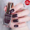 Livlan water-based tear nail polish transparent nail polish bare color bean paste Color Nail Polish
