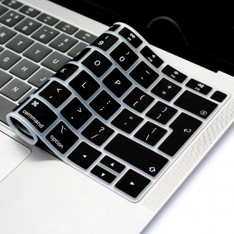 Applicable to 2018 new 13 inch MacBook Air keyboard film a1932 European film color silicone dust-proof and waterproof