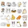 50 can love cartoon kitten stickers luggage car water cup mobile phone stickers waterproof wholesale