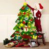 Manufacturers supply wholesale Felt Christmas tree, non-woven Christmas pendant, DIY decorative Felt Christmas tree