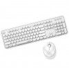 Ferris hand wireless keyboard mouse color lipstick girl punk keyboard office set home computer Amazon
