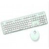 Ferris hand wireless keyboard mouse color lipstick girl punk keyboard office set home computer Amazon