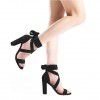 Cross border foreign trade 2022 summer new European and American large women's sandals, women's shoes, high heels, thick straps, wish women's sandals