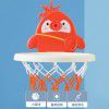 Children's basketball rack hanging household simple suction cup can lift the baby's hole free indoor Mini shooting frame