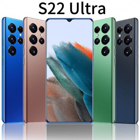 New cross-border mobile phone s22ultra4g network 2 + 16g7.2 inch foreign trade Android Smartphone