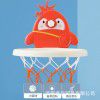 Children's basketball rack hanging household simple suction cup can lift the baby's hole free indoor Mini shooting frame