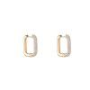 Advanced sense earrings earrings plated zircon 14K Gold Earrings New Chinese 18K Gold Earrings female Earrings accessories