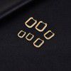 Advanced sense earrings earrings plated zircon 14K Gold Earrings New Chinese 18K Gold Earrings female Earrings accessories