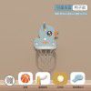Children's basketball rack hanging household simple suction cup can lift the baby's hole free indoor Mini shooting frame