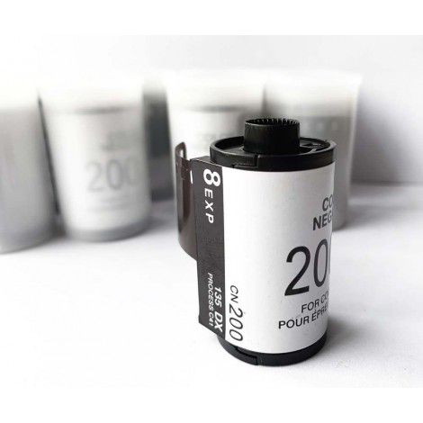 8 films, 200 sensitivity retro camera glue, color film, for novice shooting 135 / 35mm camera