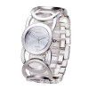 Baosaili fashion ring steel band women's watch, creative quartz watch, women's watch, waterproof