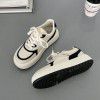 Xiaobai shoes: Women's autumn 2022 new type of niche thick soled leisure and versatile sports shoes; women's high-rise muffin shoes; board shoes