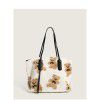  autumn and winter new lamb fur bag cute bear portable large capacity tote bag shopping bag 