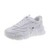 Dad shoes female ins fashion super fire 2022 new net red breathable thick bottom casual sports shoes black and white running shoes
