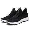  four seasons men's round head men's sports style single shoe front lace up casual shoes flat heel men's shoes manufacturer wholesale