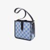  autumn and winter new checkerboard bucket bag women's high-capacity Canvas Tote Bag commuting Single Shoulder Messenger women's bag 
