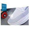 single cotton optional new four season casual shoes, fashionable and versatile flying woven men's shoes, net running shoes