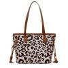  autumn and winter new Tote Bag leopard print bag large capacity single shoulder portable messenger women's bag Korea dongdamen women's bag 