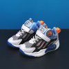 Children's shoes 2022 spring and autumn new leather waterproof sports shoes children's leisure soft sole running shoes children's shoes