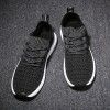spring low top running shoes new men's shoes lace up mesh casual shoes men's lightweight breathable sports shoes