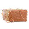 Summer new straw woven bag (female) 2022 women's straw woven messenger bag leisure Women's chain Beach Bag Handbag (female)