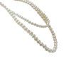 French elegant, high-grade, explosive full round pearl necklace, women's manual Beaded neckchain, European and American popular jewelry wholesale