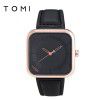 (directly provided by the manufacturer) Tommy fashionable new simple quartz watch Korean belt watch men's watch women's Watch