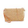 Summer new straw woven bag (female) 2022 women's straw woven messenger bag leisure Women's chain Beach Bag Handbag (female)