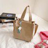 The manufacturer wholesales women's Cross messenger hand sail cloth bags, Korean corduroy women's bags, and Bento bags. One can be customized for distribution