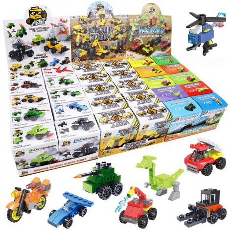 Xiaomingxing building block is compatible with LEGO children's puzzle small particle assembly toys, boy's kindergarten small box puzzle